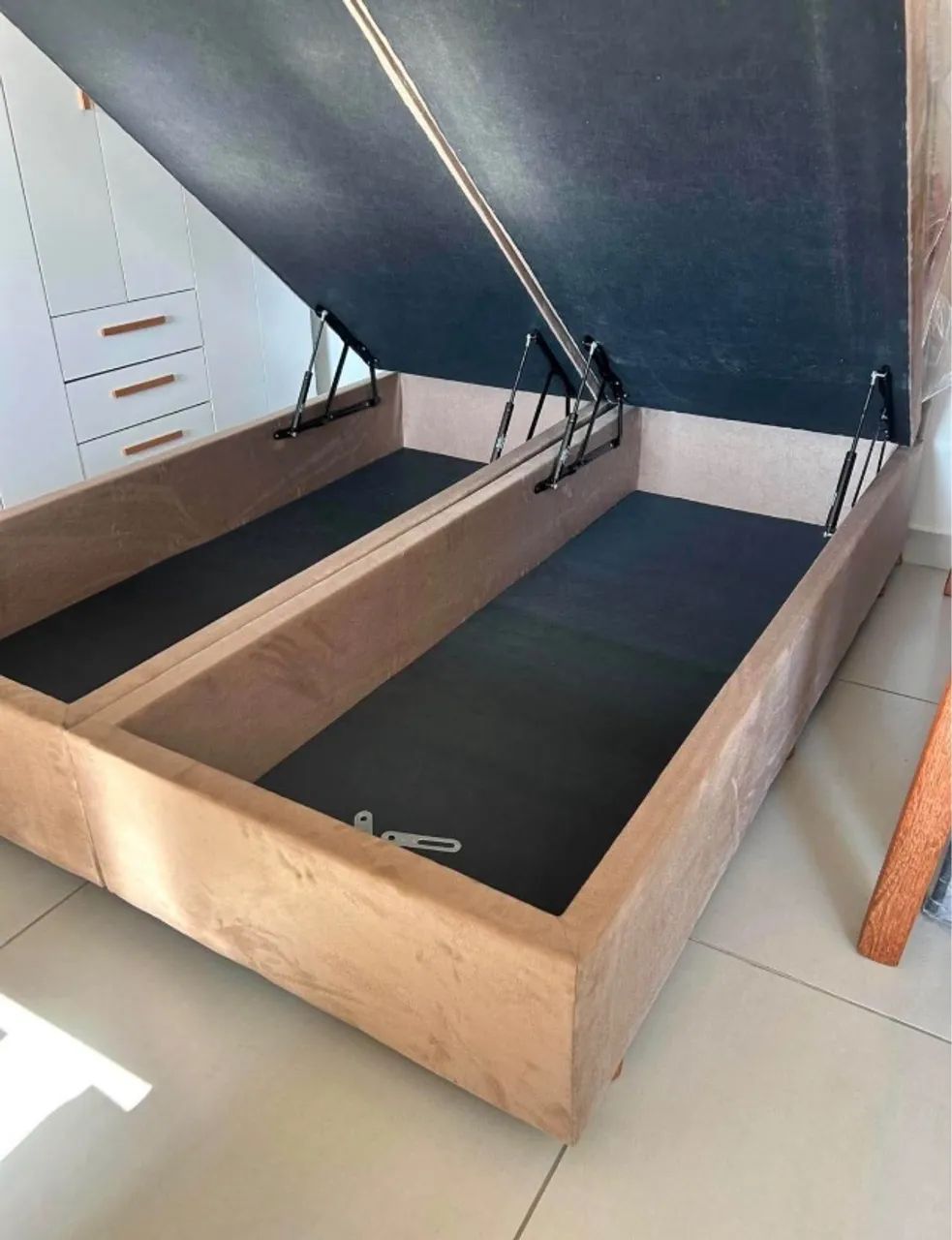 Cama king nova 