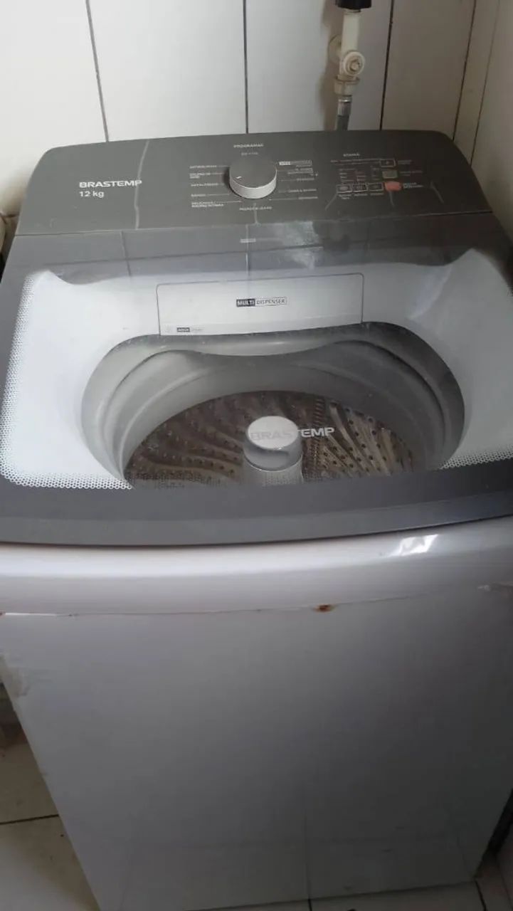  Máquina de lavar Brastemp 12kg, super bem cuidada e funcionando perfeitamente!  - Foto 4