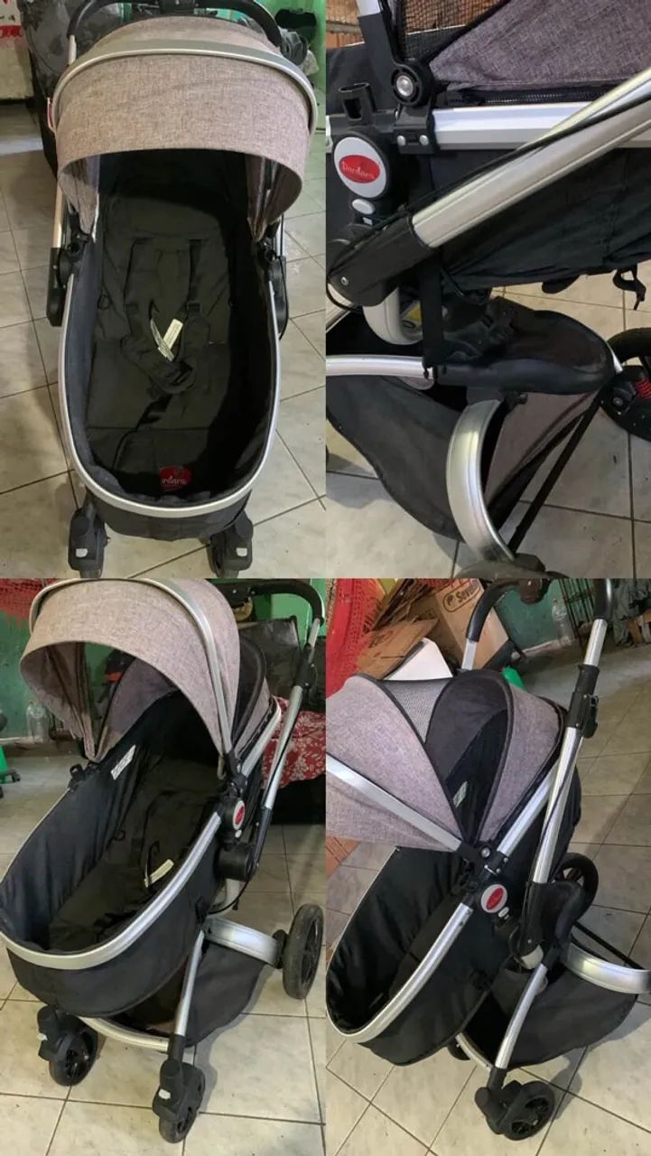 carrinho de bebê multifuncional Dandara