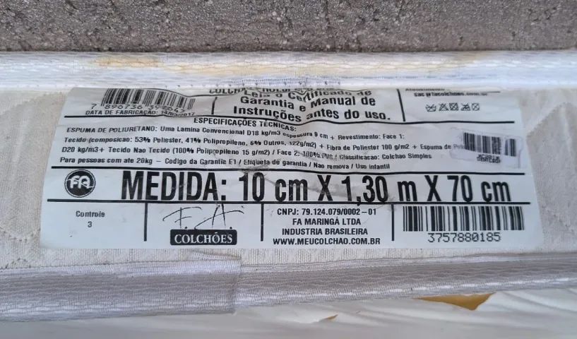Berço branco + colchão - Foto 5