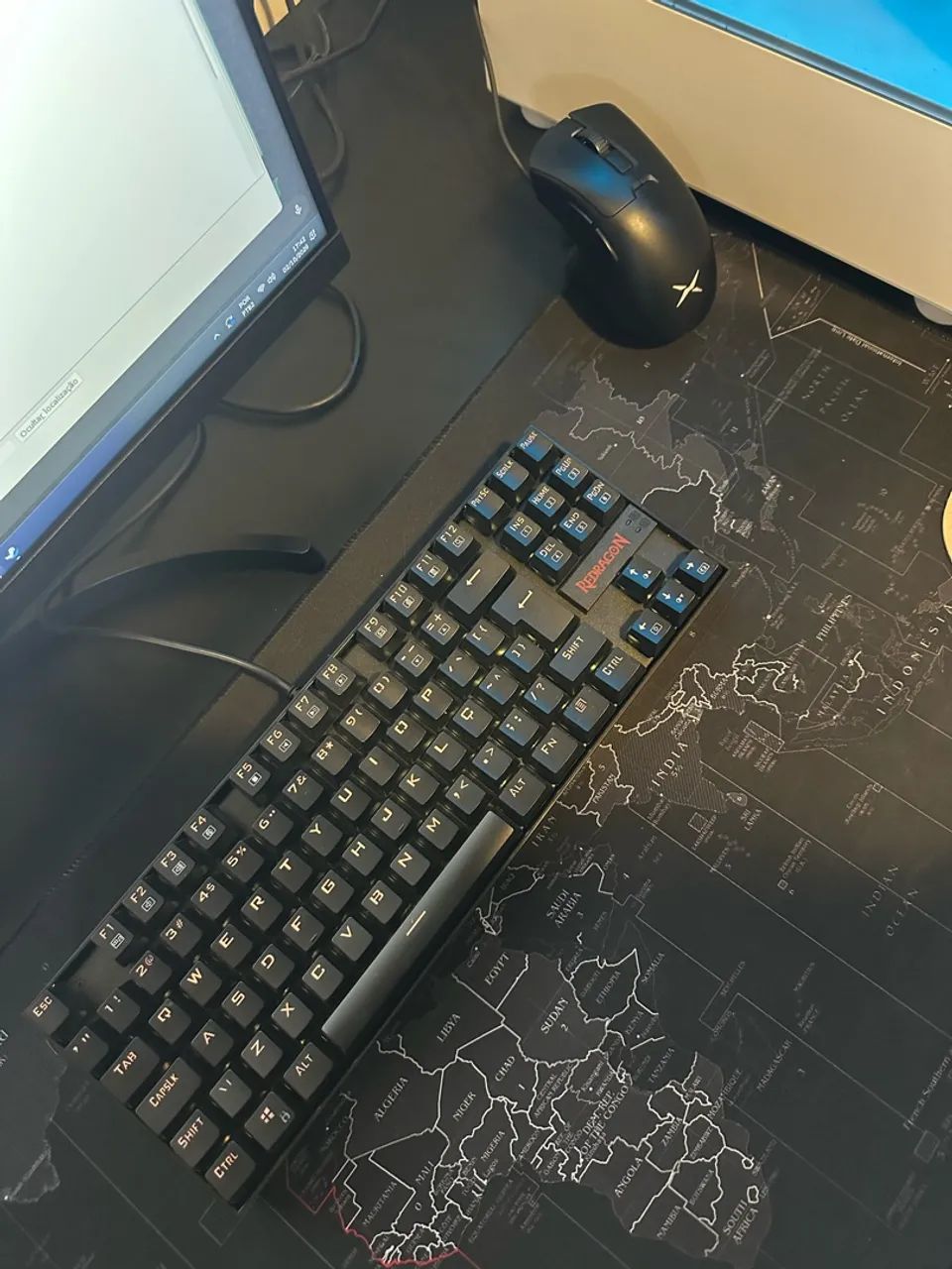 Mouse + teclado gamer