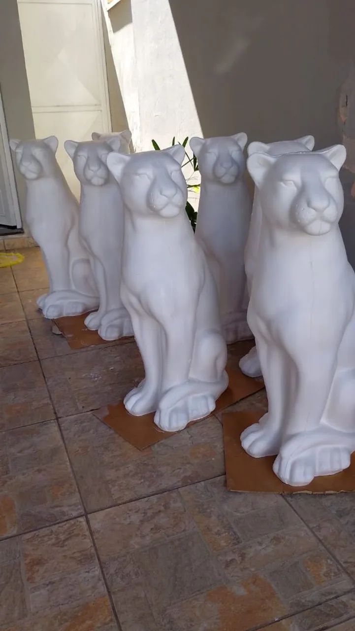 Escultura de luxo 92 cm de altura 