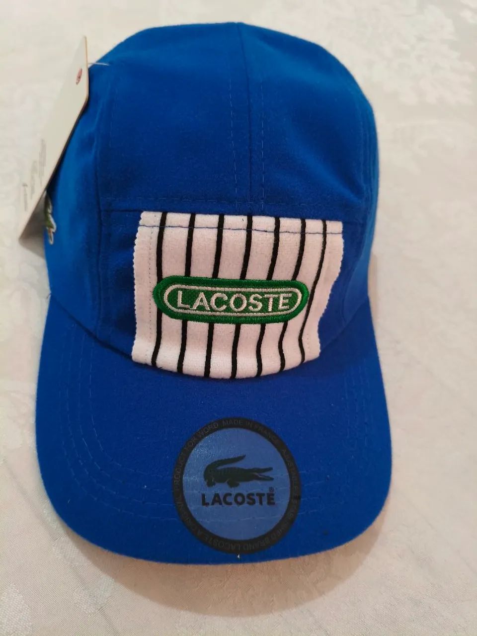 Boné Lacoste listrado  - Foto 4