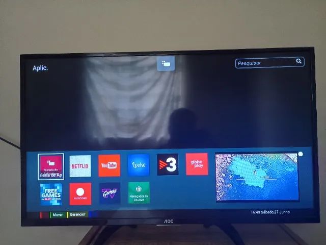Smart tv AOC 32 polegadas  - Foto 3