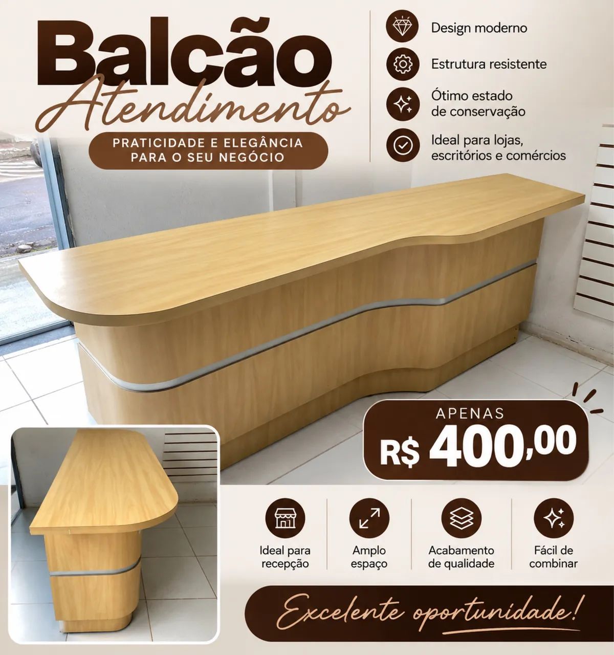 Balcão P/ Loja 