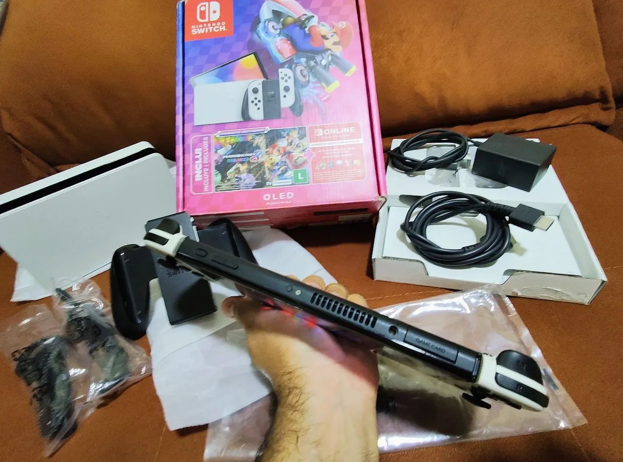 Nintendo Switch OLED Desbloqueado  - Foto 5
