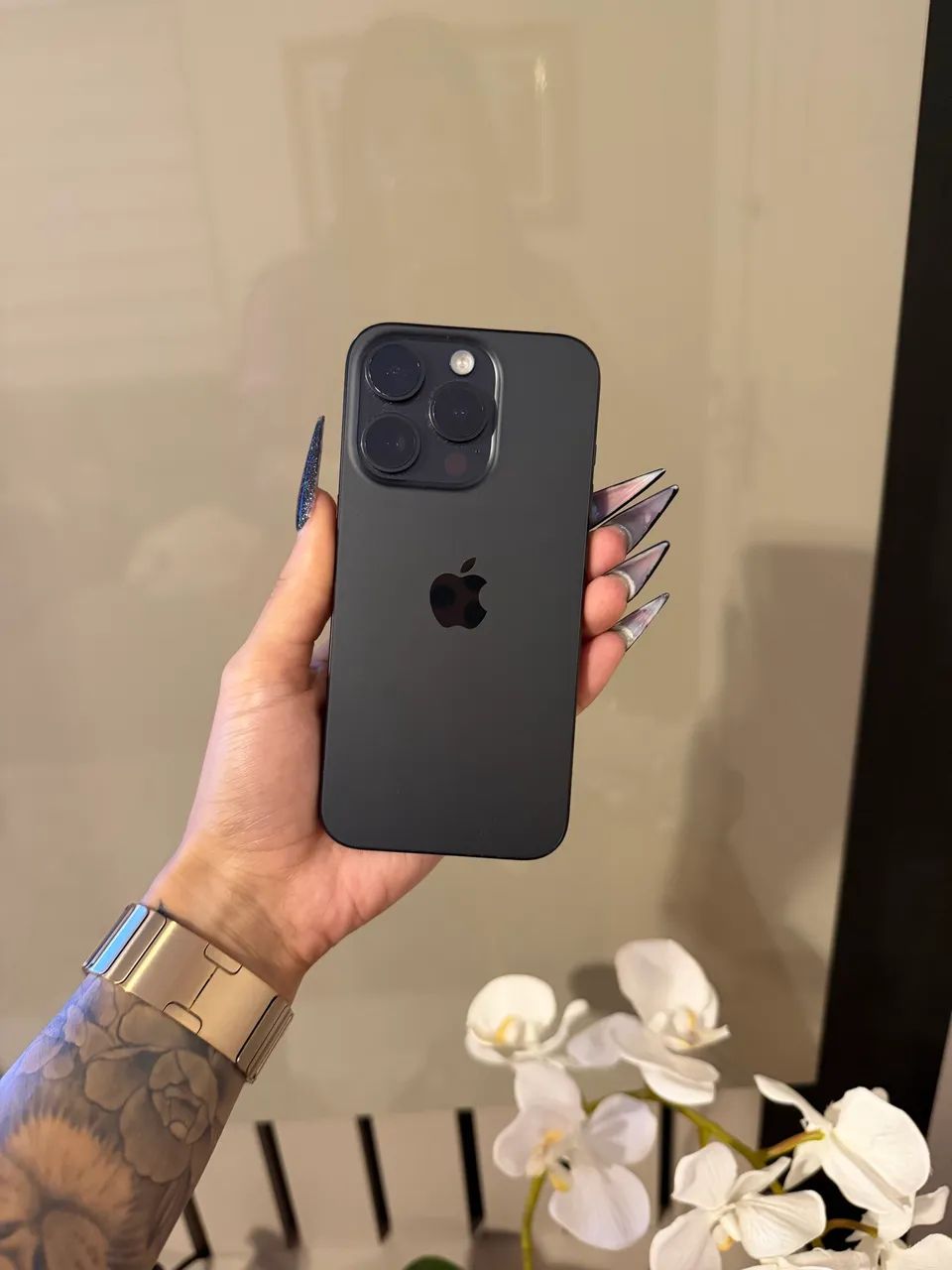 iPhone 15 Pro Titânio Preto 