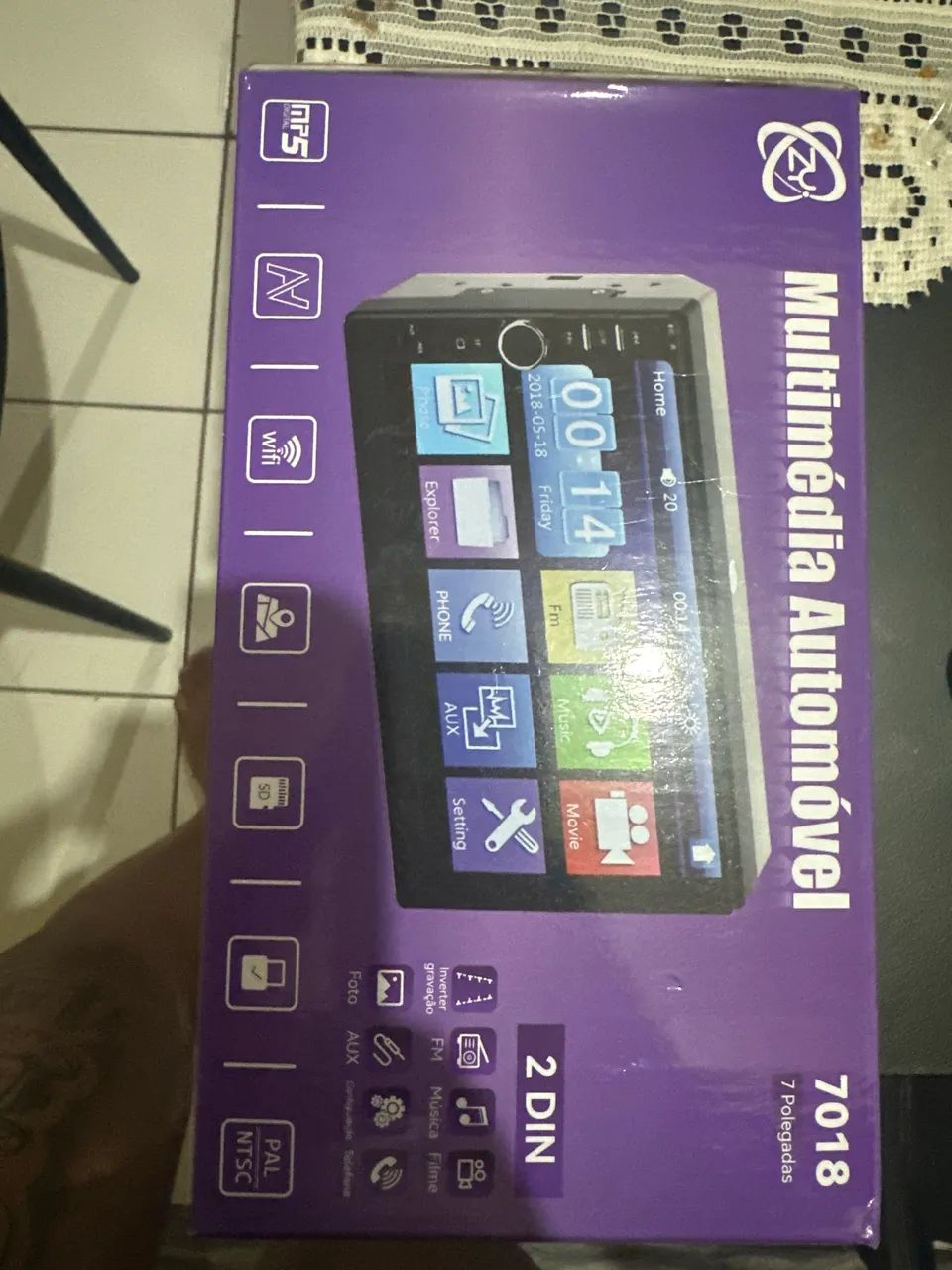 Multimídia Automotivo + câmera de ré  - Foto 3