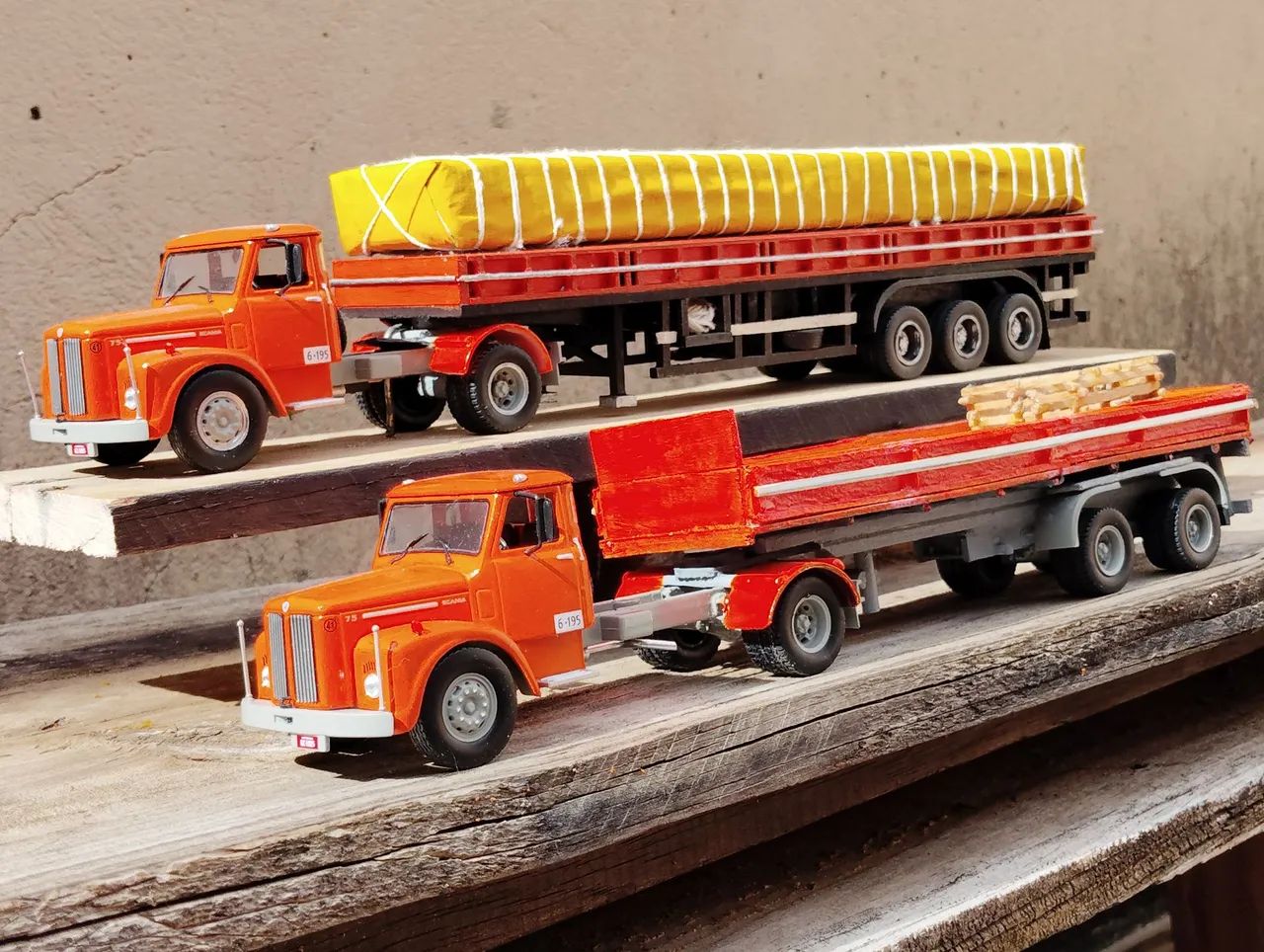 Carreta Scania jacaré escala 1, 43  - Foto 4