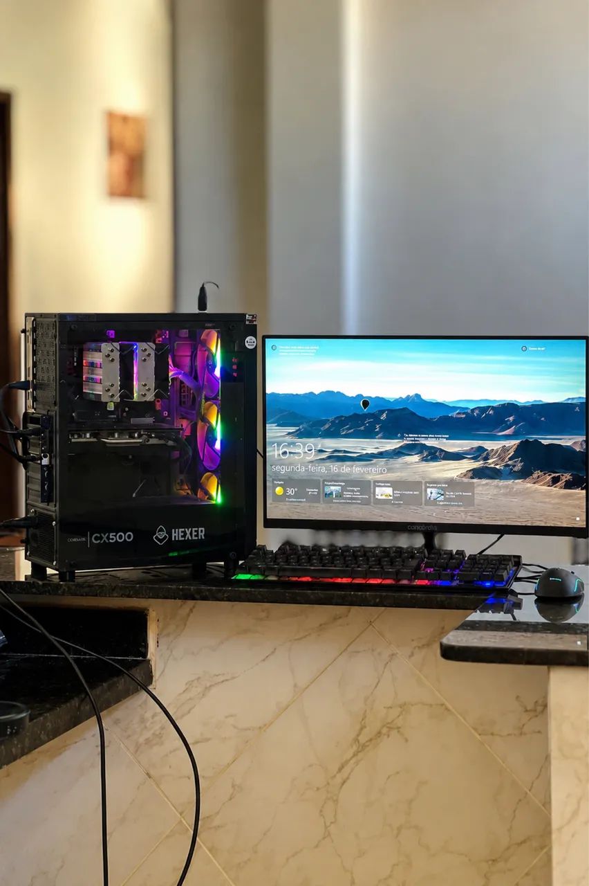 Setup Ryzen 5 5500 + RX 5600 XT - Foto 3