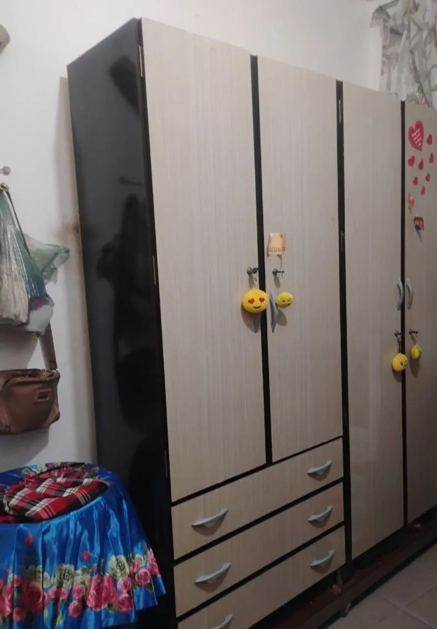 Guarda roupa casal madeira .750,00 - Foto 4