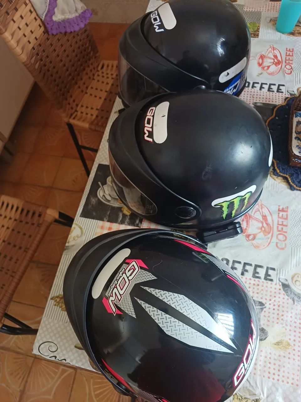Trio de Capacete Gow Automático + Intercomunicador - Foto 2