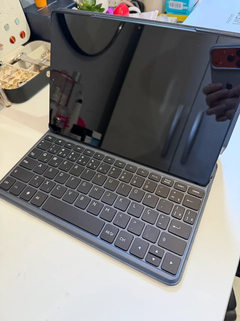 Tablet Positivo Vision Tab 10 com Capa Teclado 