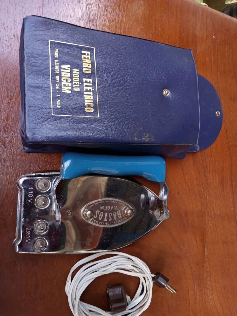 Ferro antigo de passar roupa  - Foto 5