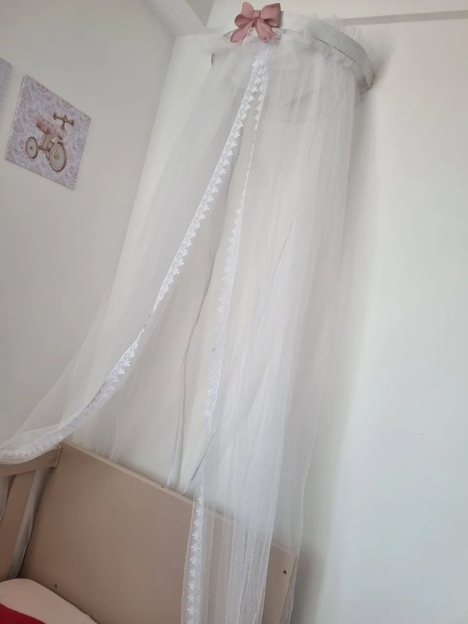 Dossel com Mosquiteiro para berço americano - Foto 4