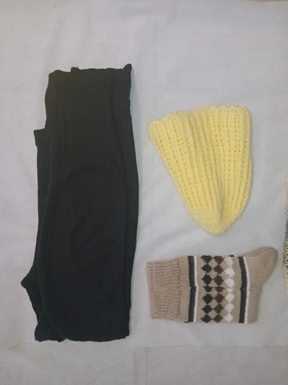 Lote lã 6 peças - inverno 