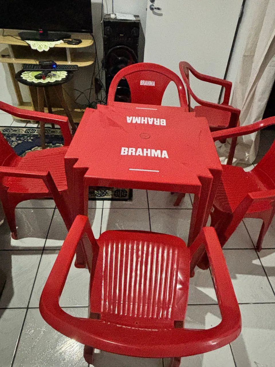 Conjunto de mesa Brahma com 4 cadeiras - Foto 3