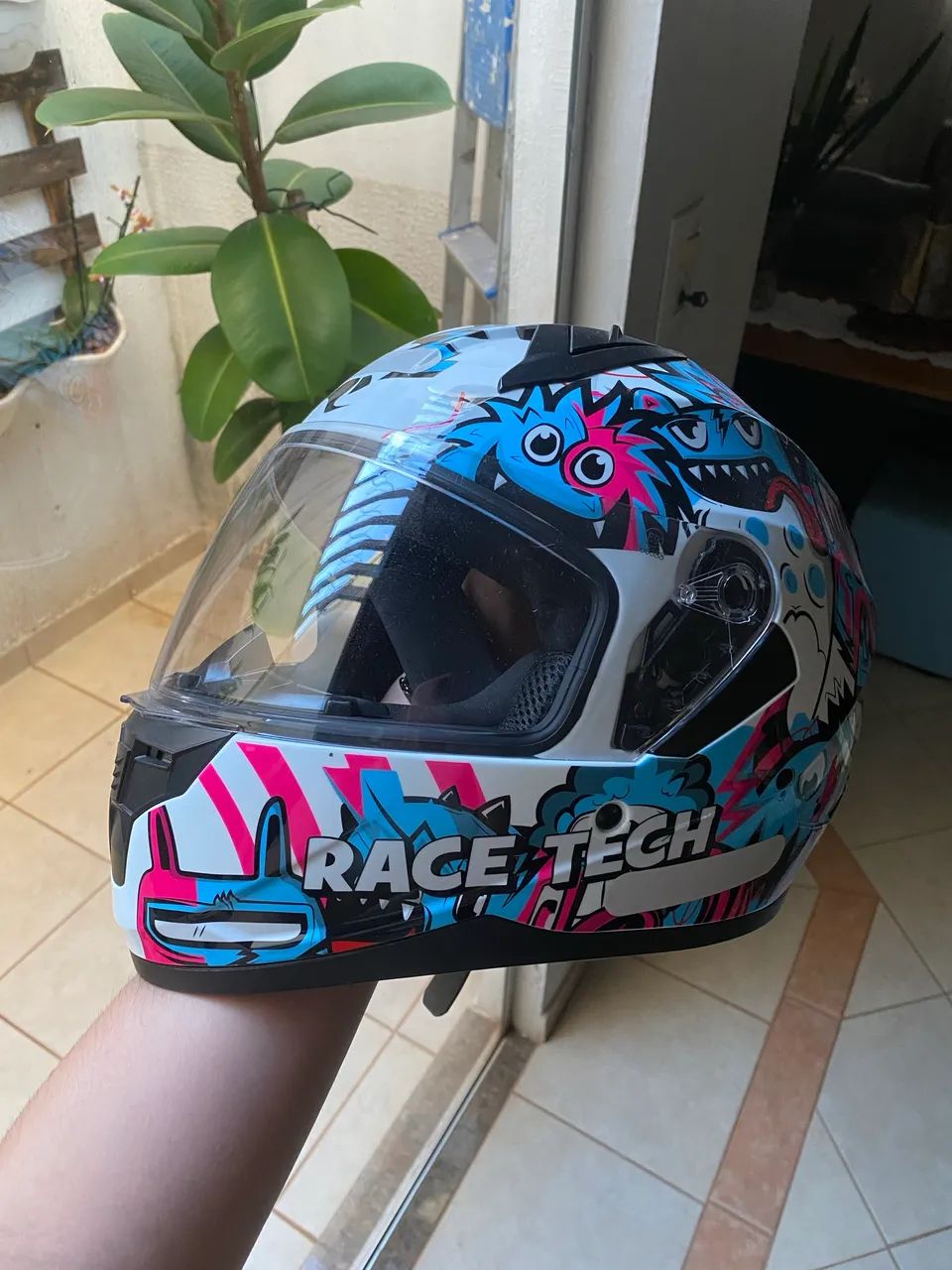 Capacete Race Tech - Foto 2
