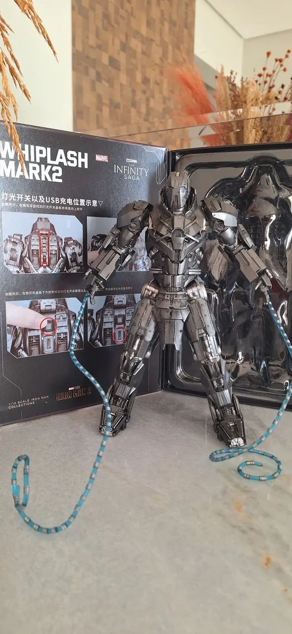 Whiplash mark2  iron man Zd Toys  - Foto 3