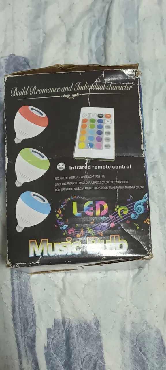 Lâmpada Led com Bluetooth  416602481136783363