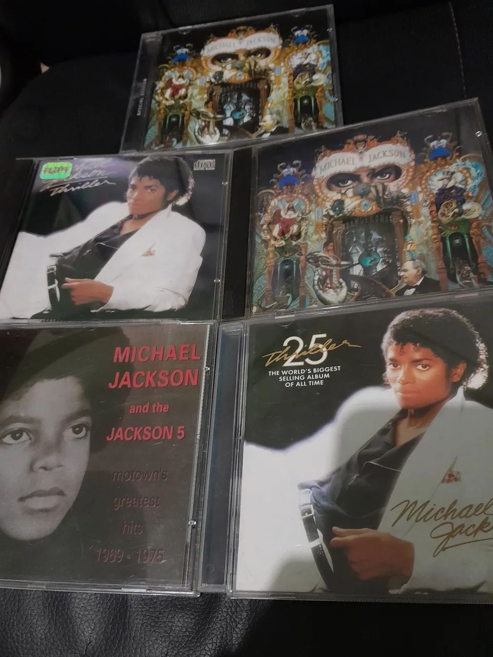CDs Michael Jackson - Valores na descrição - CDs, DVDs etc