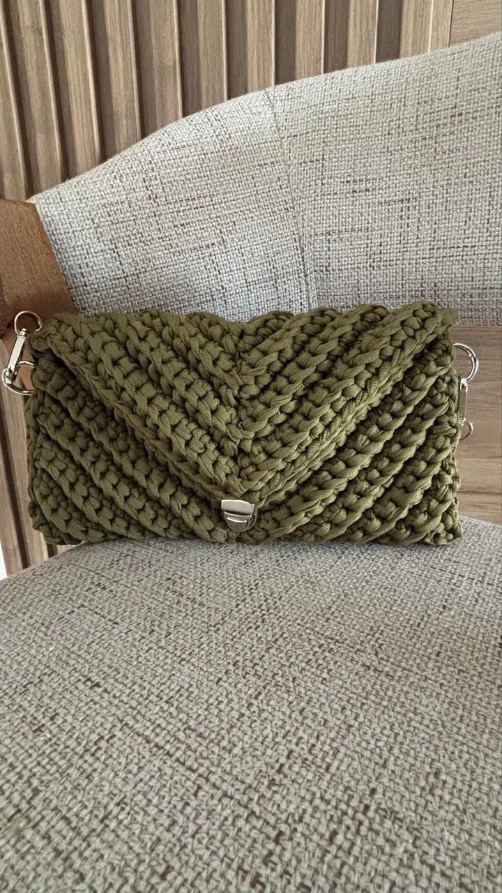 Bolsa elegante crochê  - Foto 2