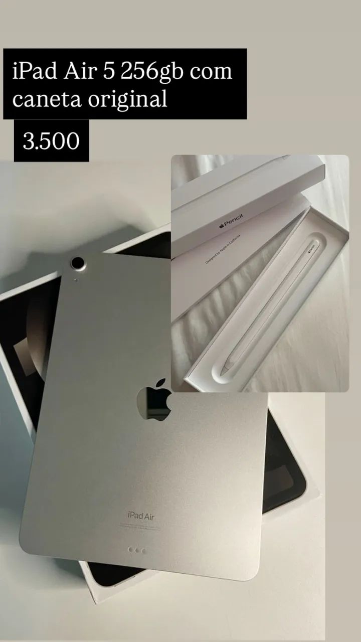 iPad e caneta 