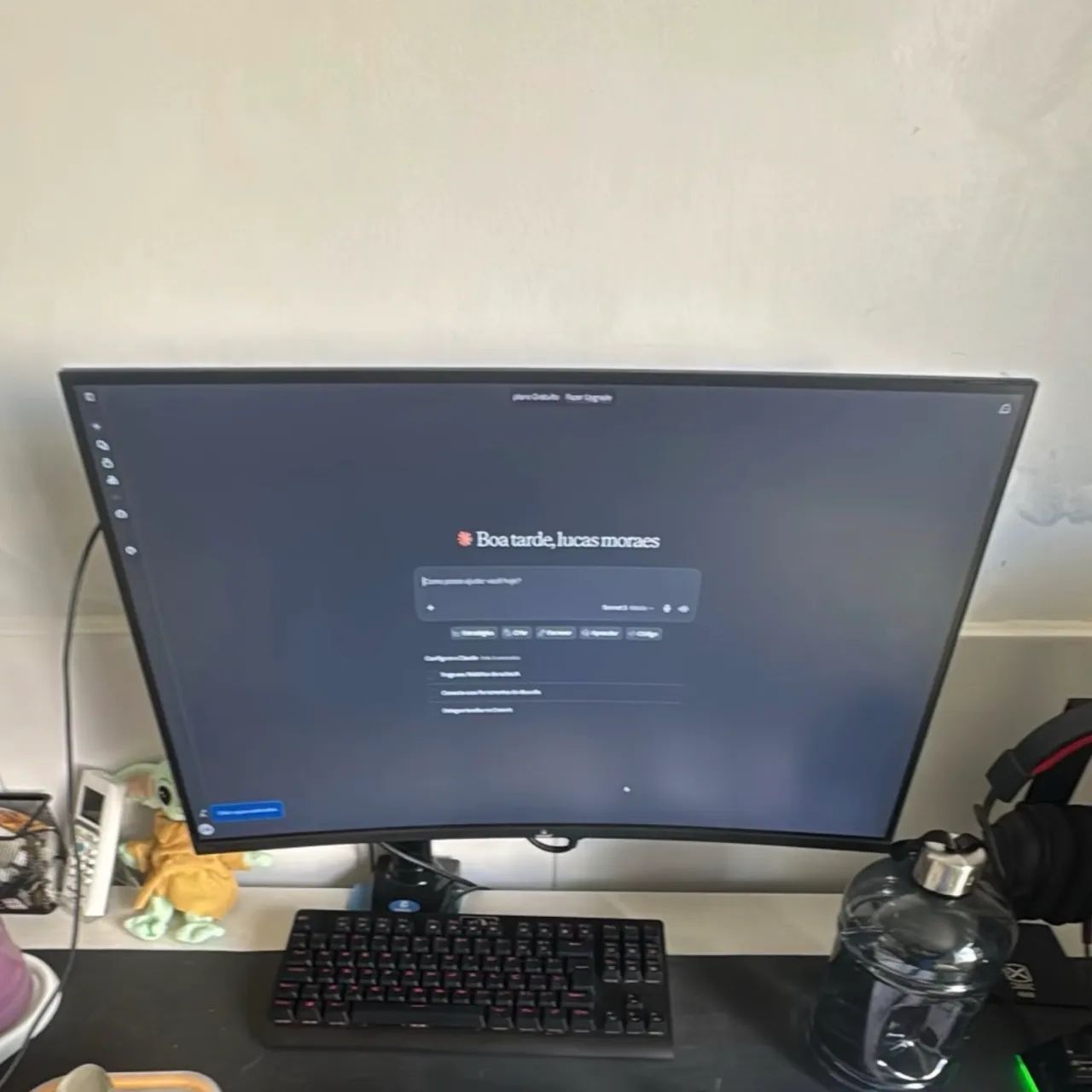 Monitor curvo 165 hz 