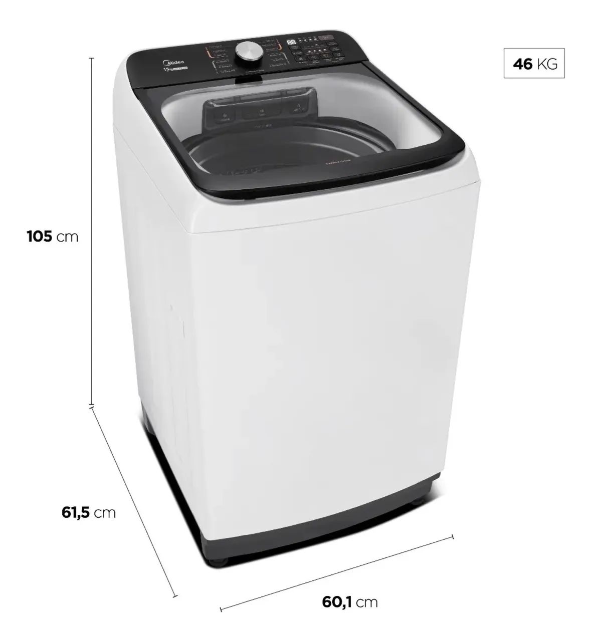 Máquina de lavar midea 