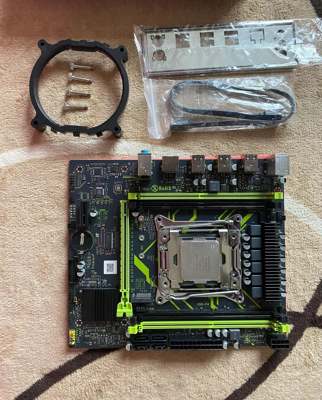 Placa-mãe SOYO X99-P4 + Xeon E5-2650 v4 - NOVA/NUNCA USADA - Foto 4