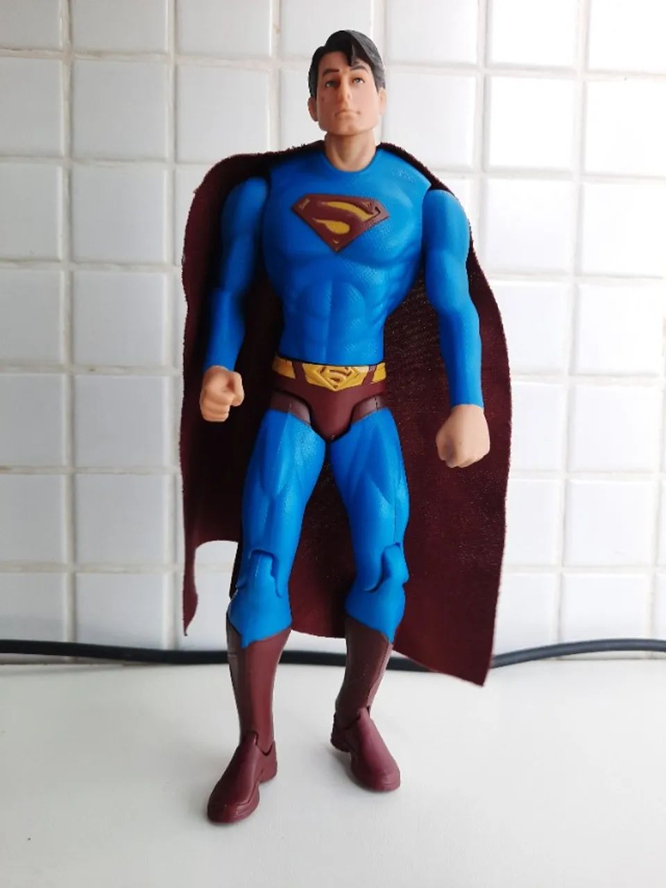 Boneco do Superman do filme Superman Returns de 2006 - Foto 2