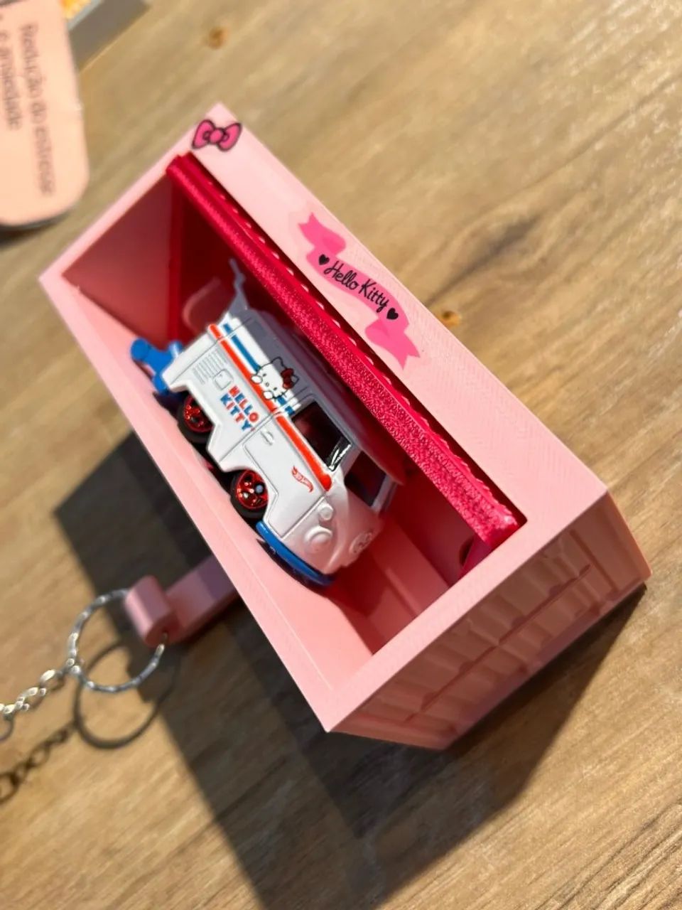 Porta Chaveiro - Garagem Hot Wheels - Leia o anúncio - Foto 3