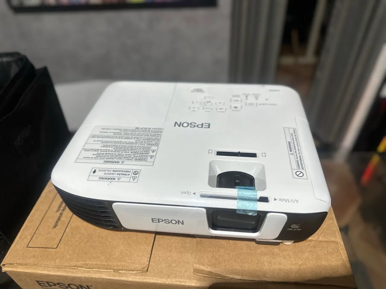Projetor Epson PowerLite S41+ - Imagem Gigante e Alta Qualidade! - Foto 2