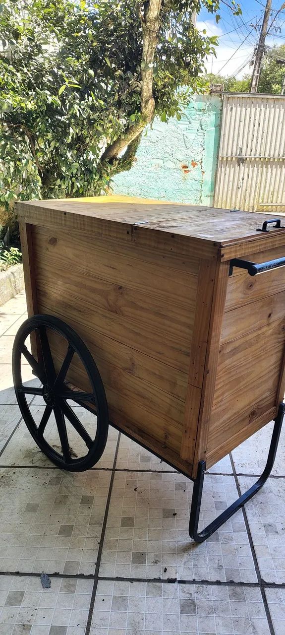 Carrinho gourmet grande