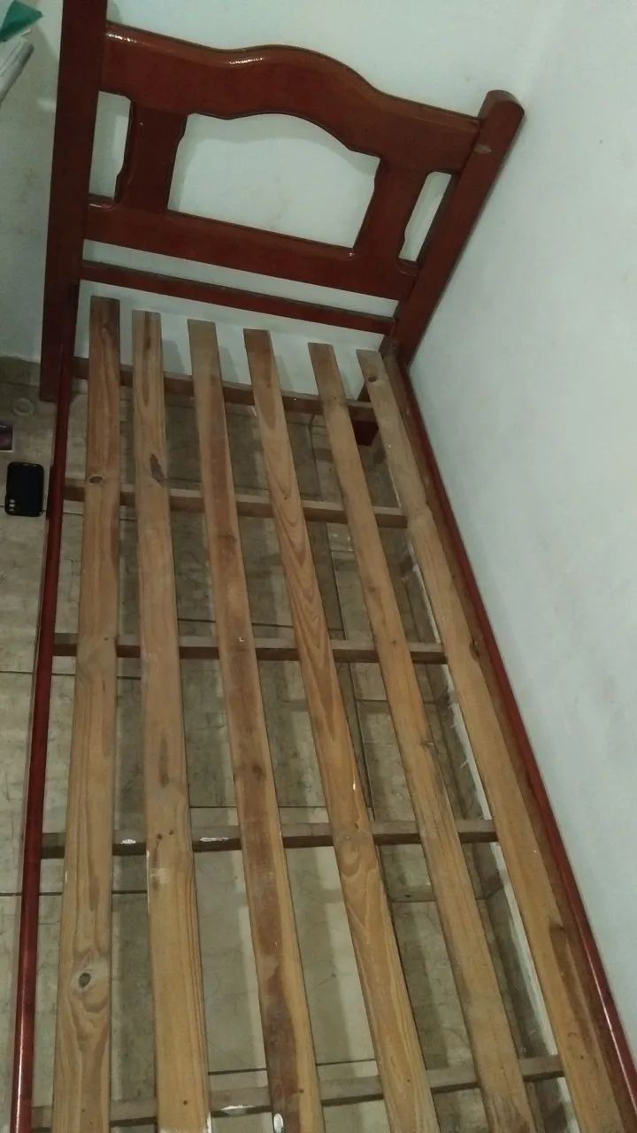 Cama madeira solteiro  - Foto 3