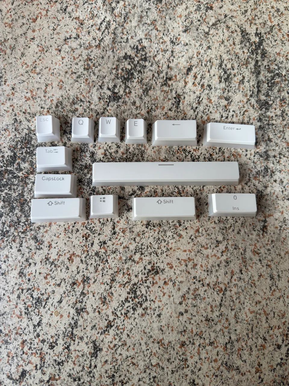 Keycaps Pudding Brancas - Foto 2