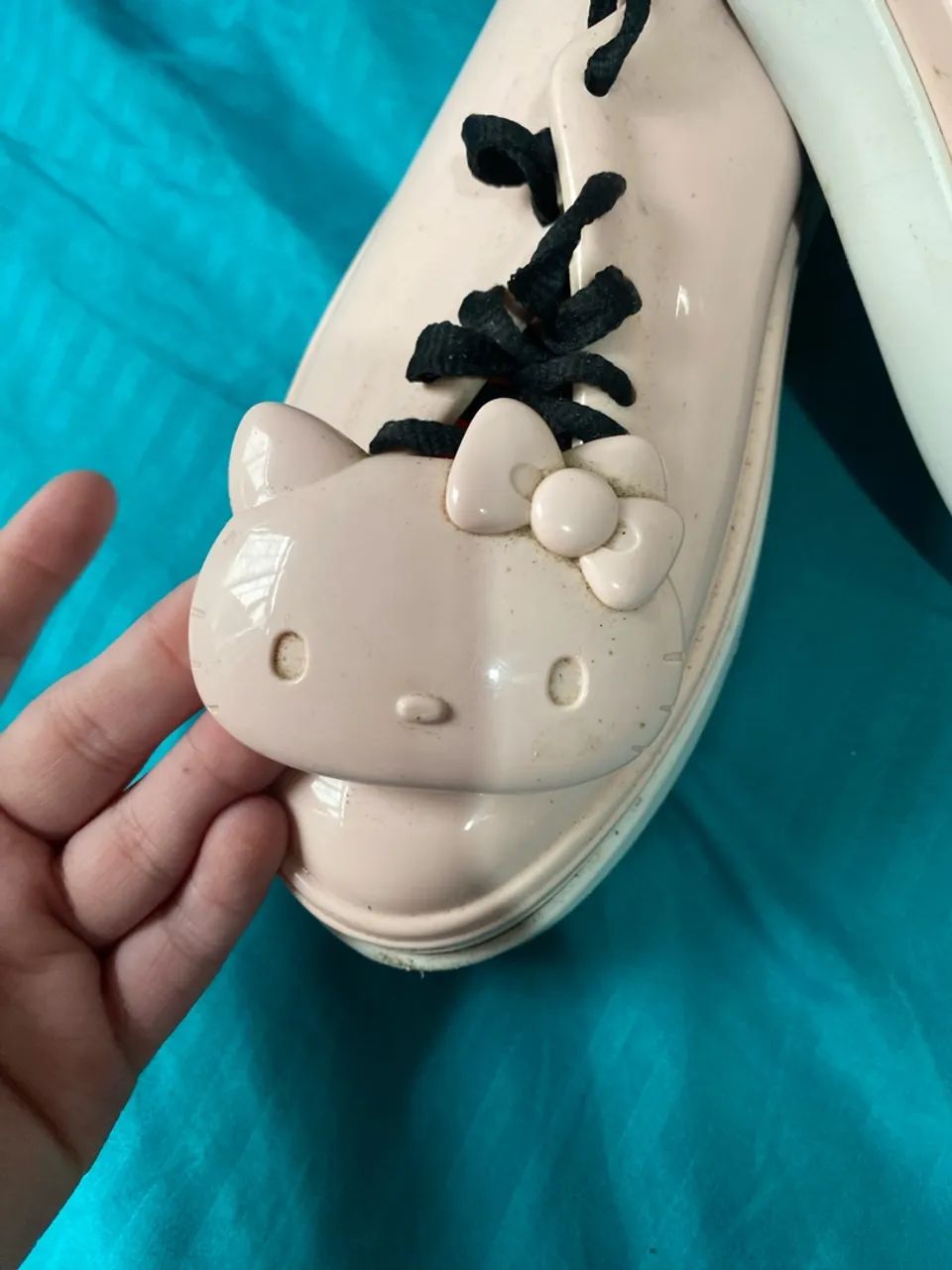 tênis hello kitty melissa  - Foto 3