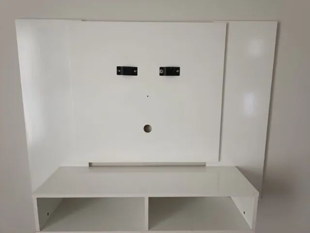 Painel Para TV Até 50 Polegadas Branco - Ótimo Estado