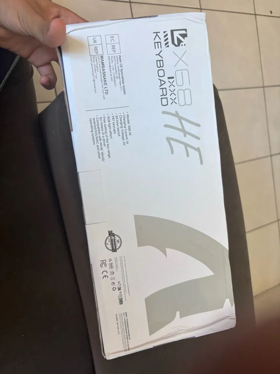 Teclado magnético x68 hr - Foto 3