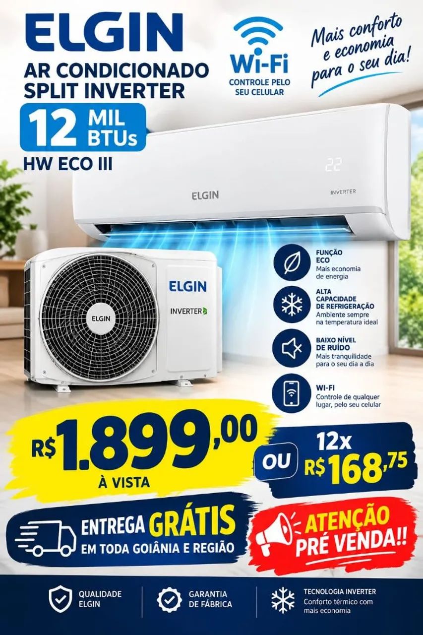 AR CONDICIONADO ELGIN