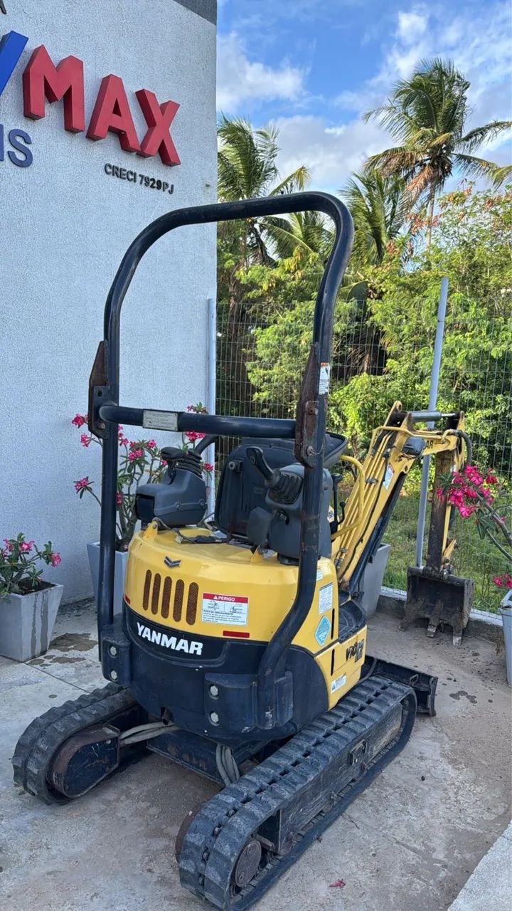Mini Retro Escavadeira Yahmar Vio012 - Foto 4