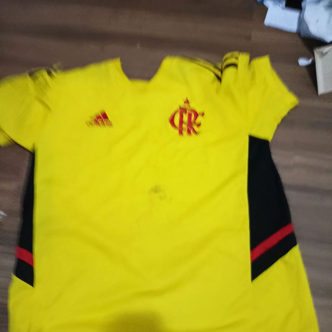 camisa do flamengo amarela