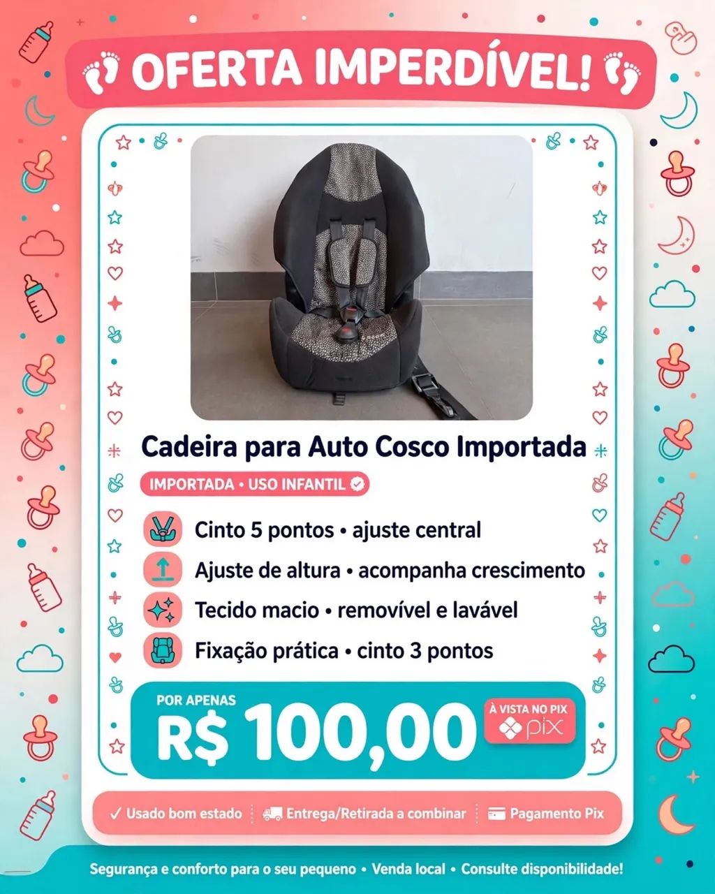 kit Carrinhos / Cadeirinhas  - Foto 4