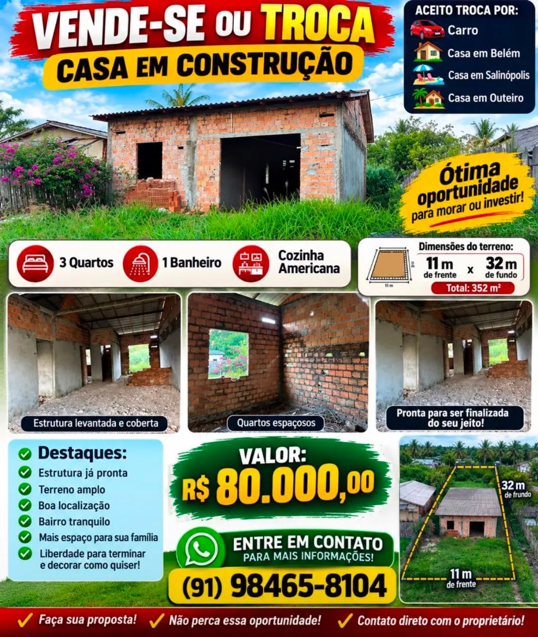 Casa a venda 