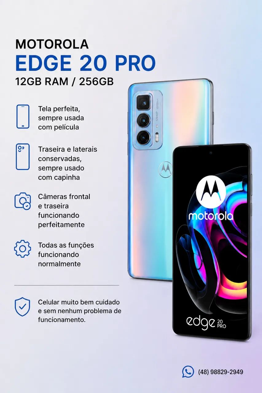 Celular Motorola Edge 20 Pro