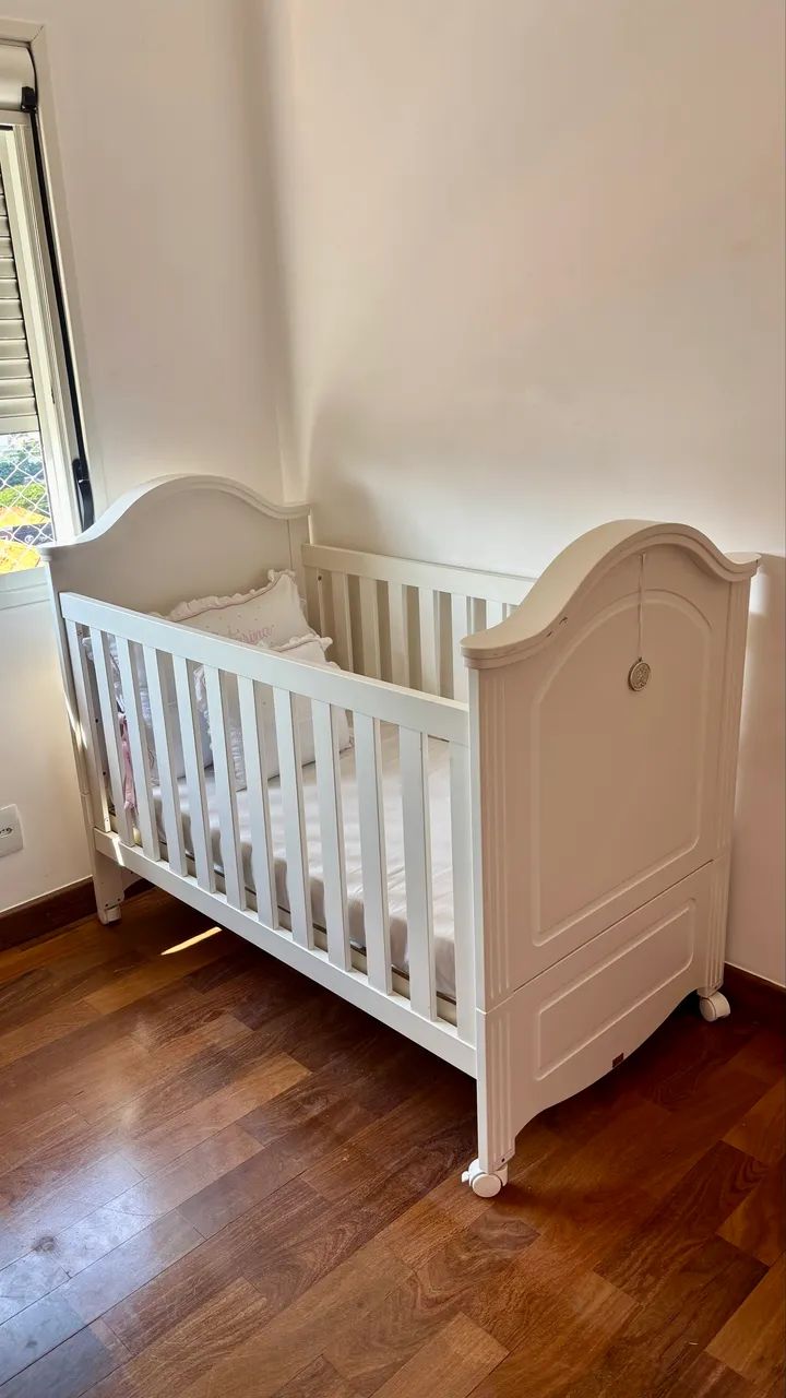 Berço estilo provençal branco  - Foto 3