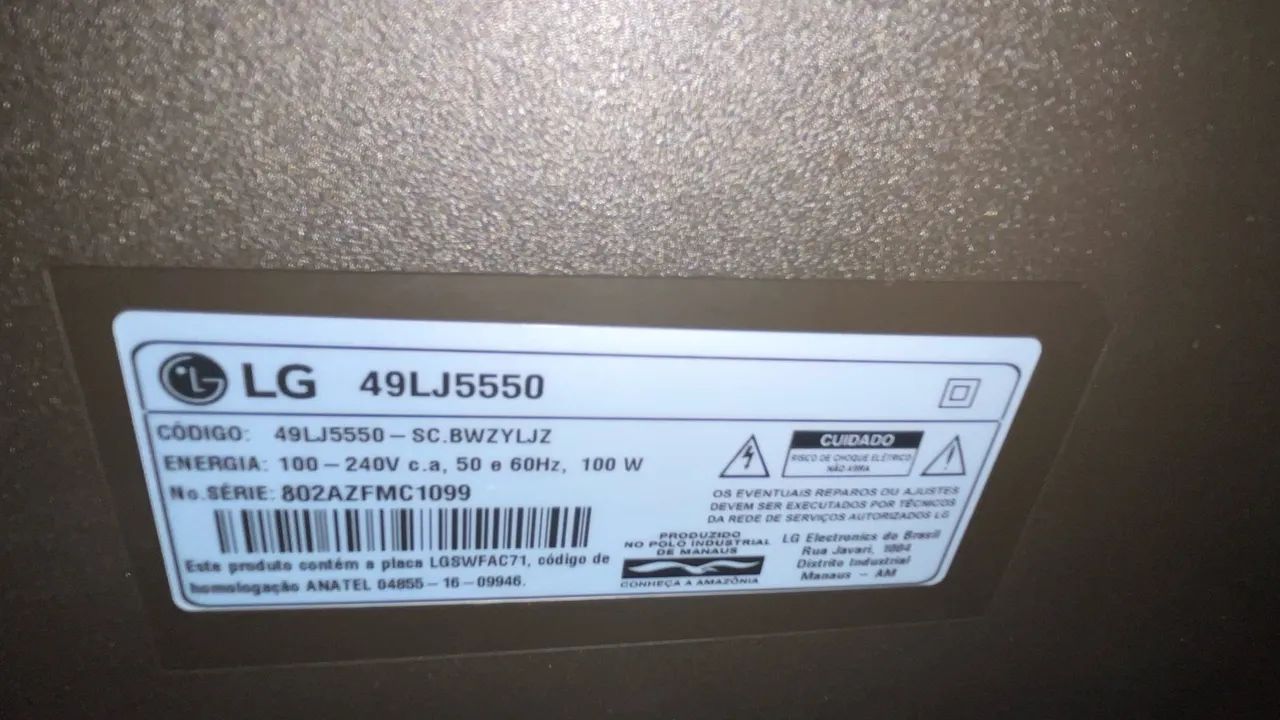 Smart TV LED de 49 polegadas - Foto 4