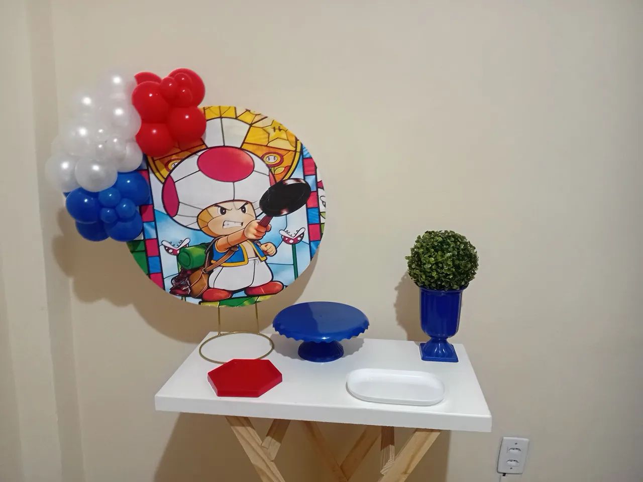 Acervo de mini festa na mesa 