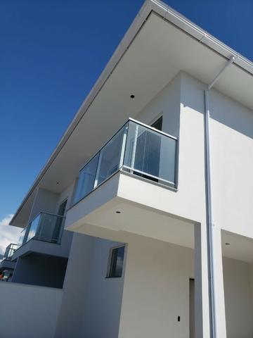 Nova Palhoça De Esquina Por R$ 250 Mil - Sobrado Com 2 suítes e Massa Corrida - Foto 14