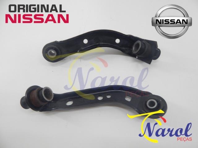 Braço Suporte Suspensão Nissan March, Versa, Tiida, Livina, Sentra, Kicks - Foto 7